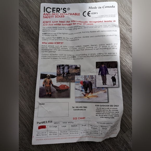 New Men's Icer's - Picture 5 of 6